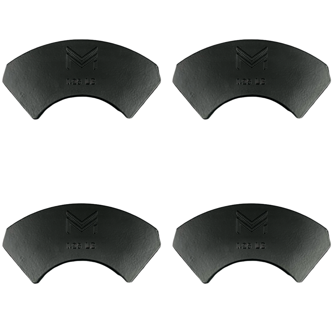 1.25 LB M-Plates for NÜOBELL 550 & 580 Set of 4
