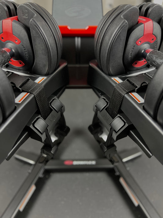 M-Plate Integrated Rack for BowFlex 552 Dumbbell Stand Pair